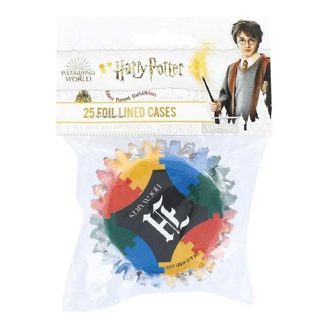 Culpitt 25 Foil Lined Cupcake Cases, Harry Potter