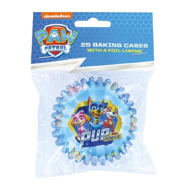 Culpitt 25 Foil Lined Cupcake Cases, Paw Patrol