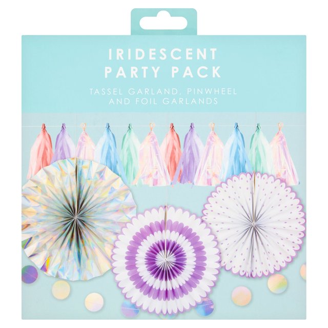 Talking Tables Iridescent Decoration Kit Miscellaneous M&S Default Title  