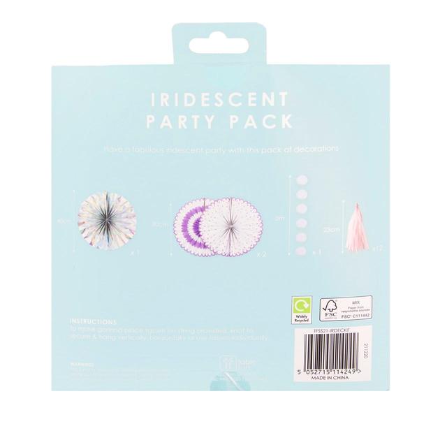 Talking Tables Iridescent Decoration Kit