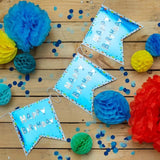 Happy Birthday Bunting, Blue Miscellaneous M&S   