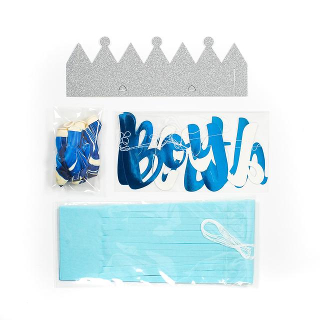 On The Wall Birthday Party Pack, Blue Miscellaneous M&S   