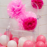 Pom Pom Decorations, Pink Miscellaneous M&S   