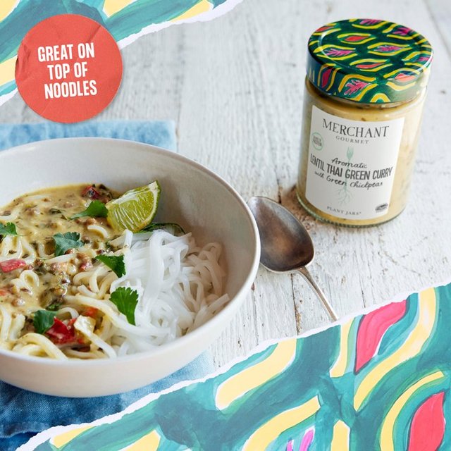 Merchant Gourmet Lentil Thai Green Curry Food Cupboard M&S   