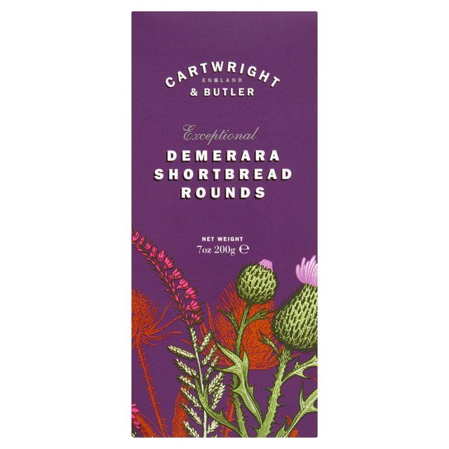 Cartwright & Butler Demerara Shortbread Rounds Biscuits, Crackers & Bread M&S Default Title  