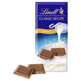 Lindt Classic Recipe Crispy Milk Chocolate Bar Food Cupboard M&S   