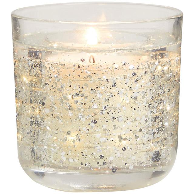 M&S Neroli, Lime & Bergamot Silver Light Up Candle