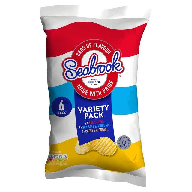 Seabrook Crinkle Cut Variety Crisps