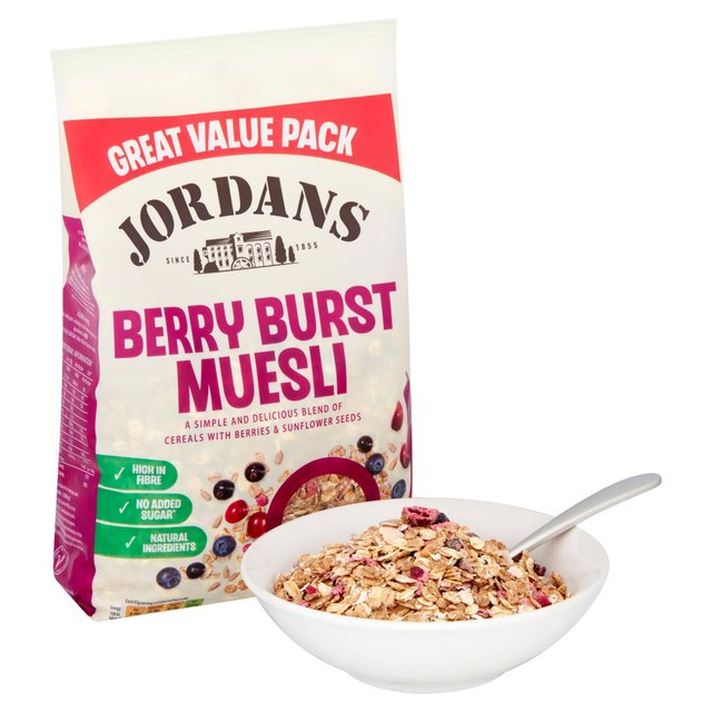 Jordans Berry Burst Muesli Cereals M&S   