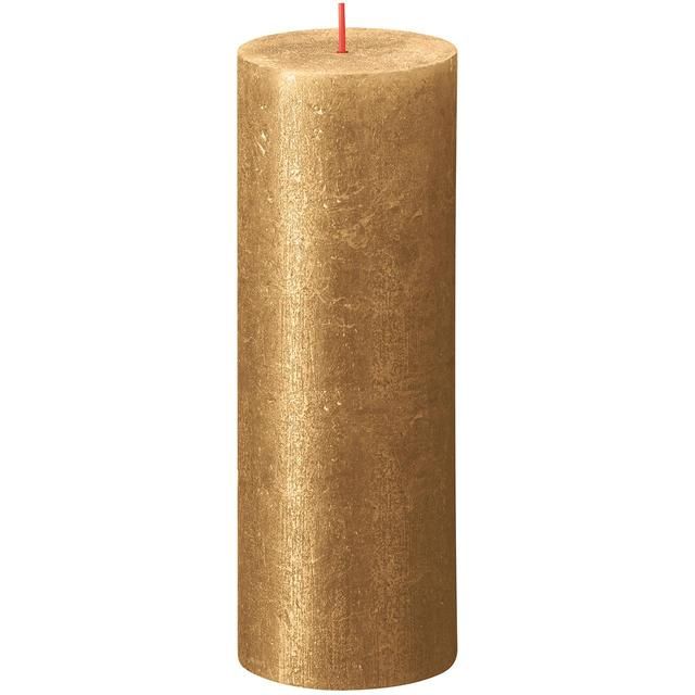 Bolsius Metallic Gold Shimmer Rustic Candle 190 x 68