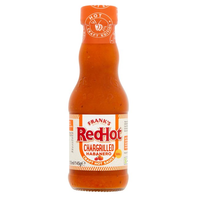 Frank's RedHot Chargrilled Habanero Craft Hot Sauce - McGrocer