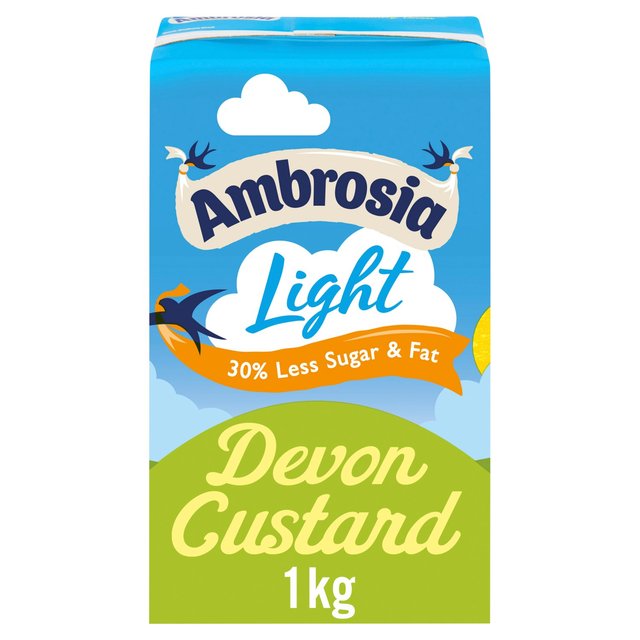 Ambrosia Light Devon Custard Sugar & Home Baking M&S   