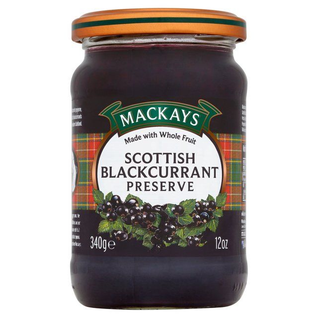 Mackays Scottish Blackcurrant Preserve Food Cupboard M&S   