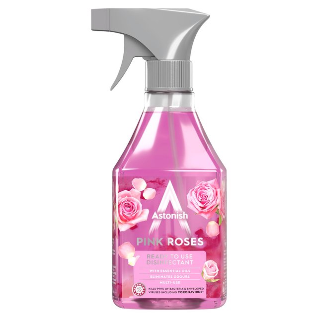 Astonish Ready To Use Pink Roses Concentrated Disinfectant Accessories & Cleaning M&S   