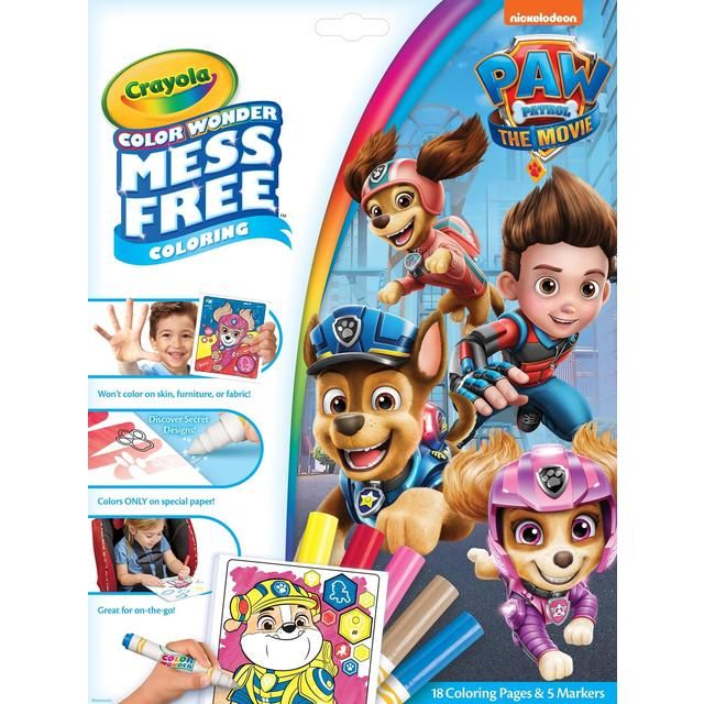 Crayola Paw Patrol The Movie Color Wonder Toys & Kid's Zone M&S   