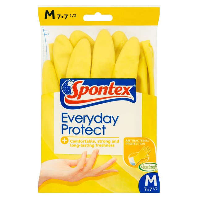 Spontex Everyday Protect Gloves Medium Accessories & Cleaning M&S   