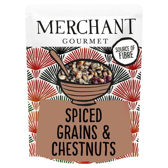 Merchant Gourmet Chestnuts & Grains Food Cupboard M&S Default Title  