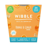 Wibble Low Cal Orange & Ginger Jelly Pot Sugar & Home Baking M&S   