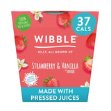 Wibble Low Cal Strawberry & Vanilla Jelly Pot Sugar & Home Baking M&S   