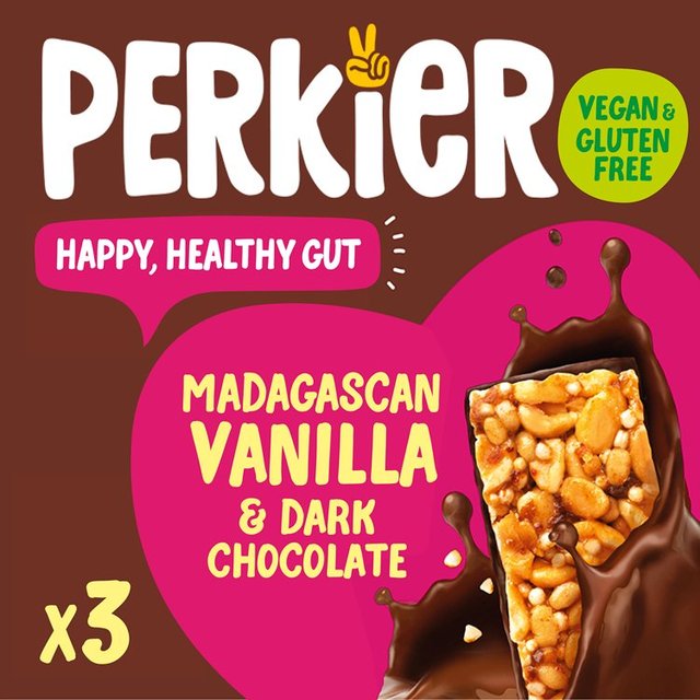 Perkier Madagascan Vanilla & Dark Chocolate Bar