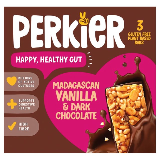 Perkier Madagascan Vanilla & Dark Chocolate Bar Food Cupboard M&S   