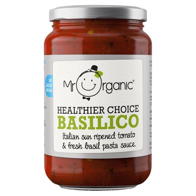 Mr Organic Basilico Pasta Sauce Family Size Cooking Sauces & Meal Kits M&S Default Title  