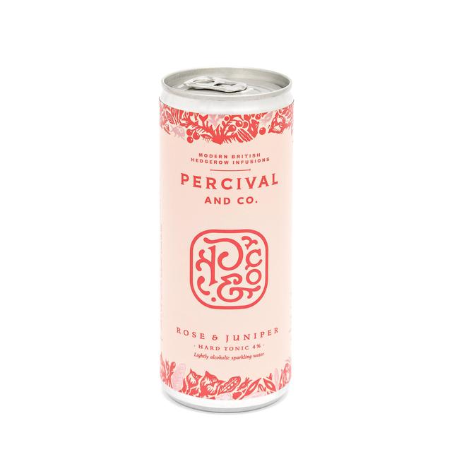 Percival & Co Rose & Juniper Hard Tonic Adult Soft Drinks & Mixers M&S Default Title  