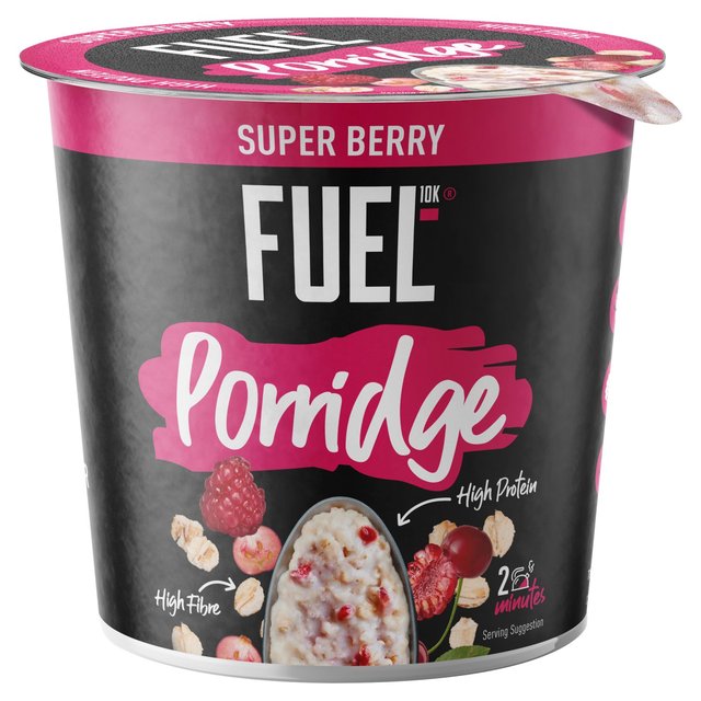 FUEL10K Super Berry Porridge Pot Cereals M&S Default Title  