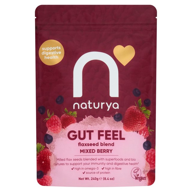 Naturya Gut Feel Mixed Berry Flaxseed Blend