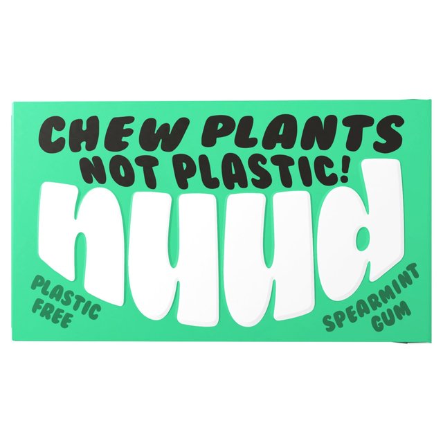 Nuud Plastic Free, Sugar Free Spearmint Chewing Gum GOODS M&S   