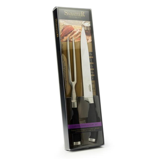 Sabatier Professional Sabatier 2pc Soft Grip Carving Set Tableware & Kitchen Accessories M&S   