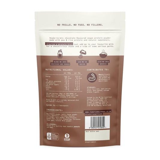Funktional Foods Chocolate Vegan Protein Powder Sugar & Home Baking M&S   