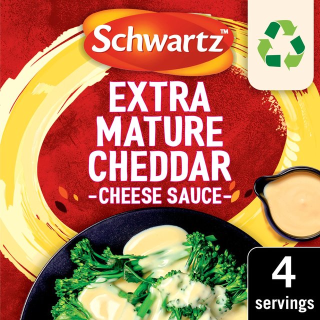 Schwartz Extra Mature Cheddar Cheese Sauce 30g Cooking Sauces & Meal Kits M&S Default Title  