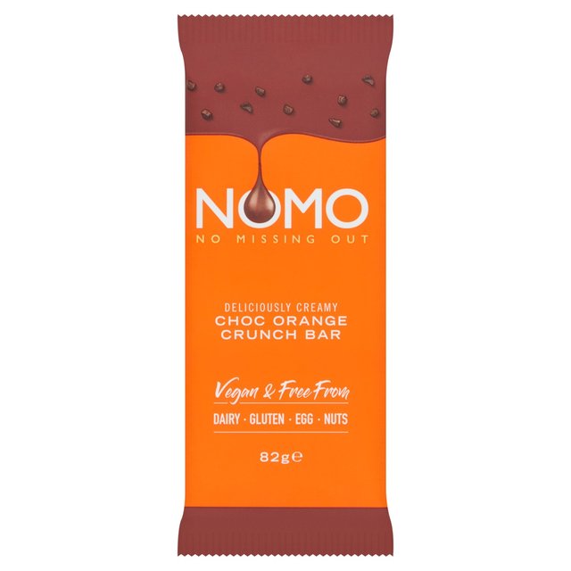 NOMO Orange Crunch Choc Block Bar