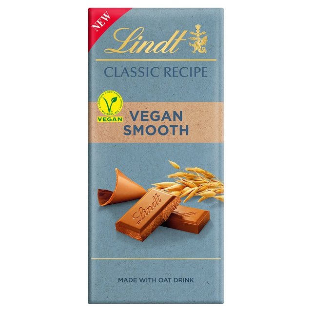 Lindt Classic Recipe Vegan Smooth Chocolate Bar