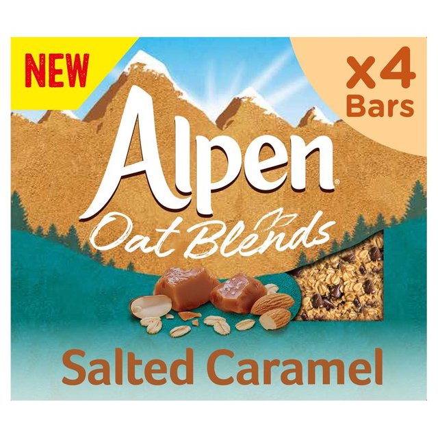 Alpen Oat Blends Salted Caramel Cereals M&S Title  
