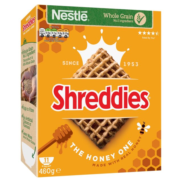 Nestle Shreddies The Honey One Cereal GOODS M&S   