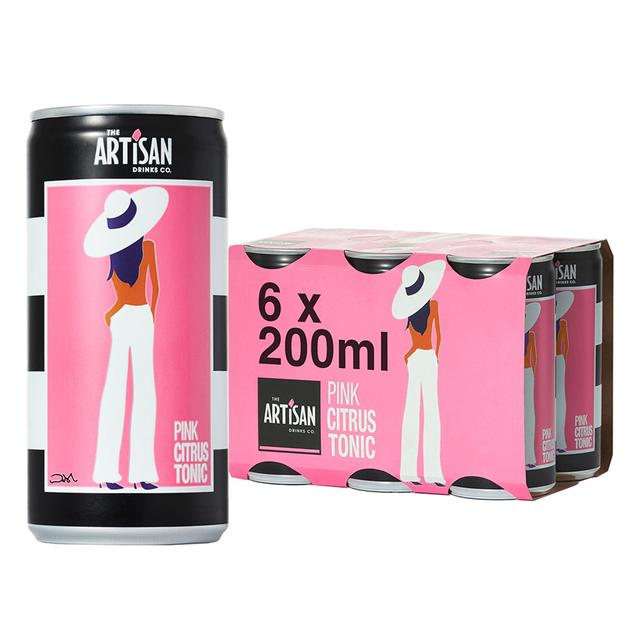 Artisan Drinks Co. Pink Citrus Tonic Cans