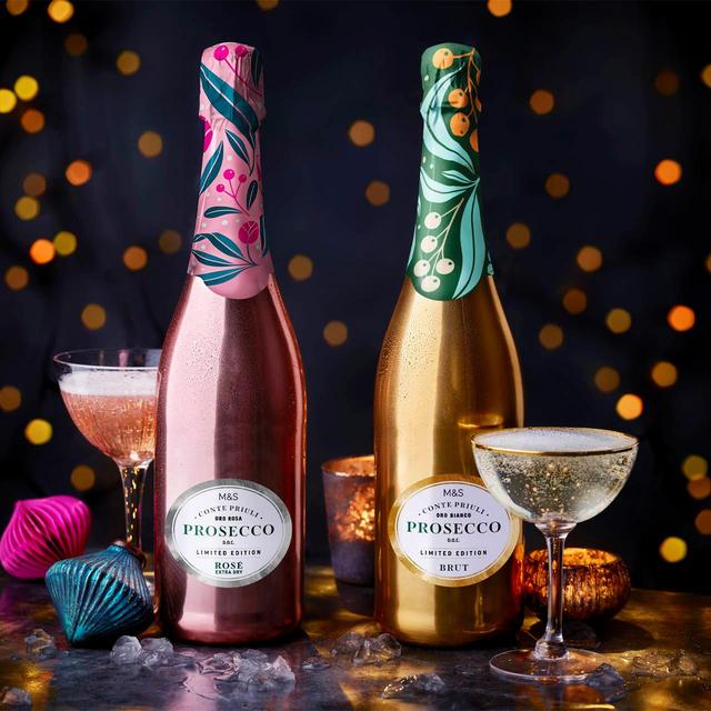 M&S Limited Edition Conte Priuli Oro Rosa Prosecco Rose