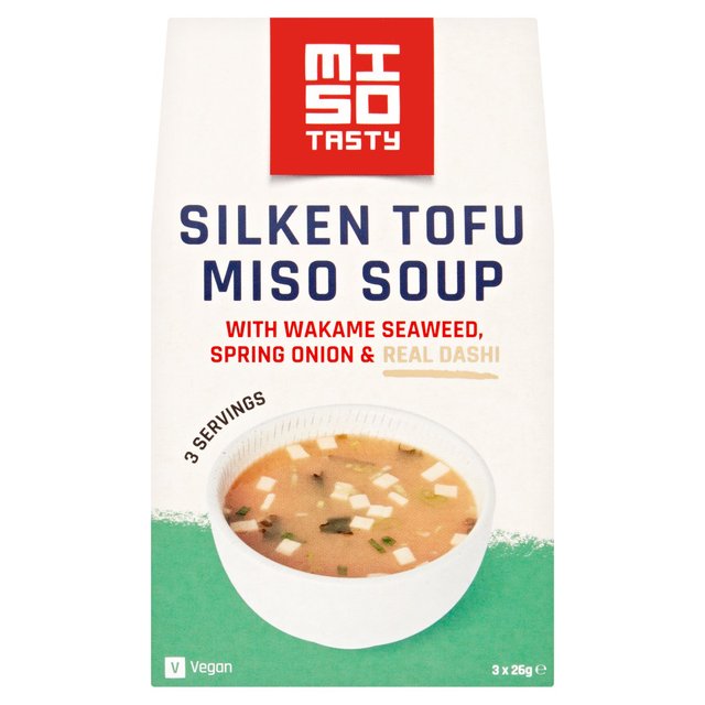 Miso Tasty Silken Tofu Miso Soup Kit 3 x Canned & Packaged Food M&S Default Title  