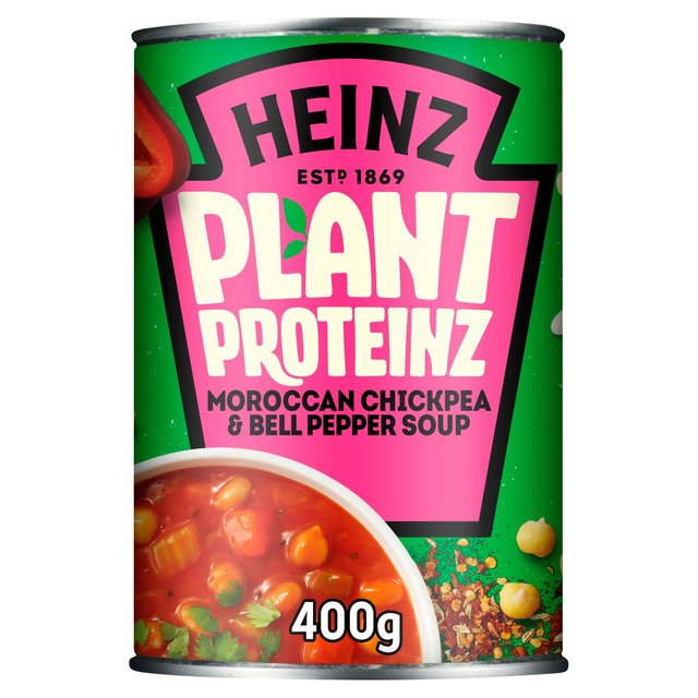 Heinz Plant Proteinz Moroccan Chickpea Soup Vegetarian & Vegan M&S Default Title  