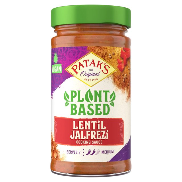 Patak's Plant Based Jalfrezi Lentil Curry Sauce Cooking Sauces & Meal Kits M&S   