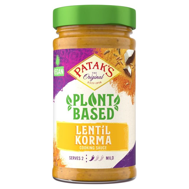 Patak's Plant Based Korma Lentil Curry Sauce