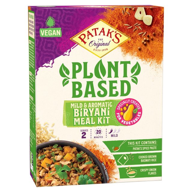 Patak's Plant Based Biriyani Curry Kit Mild - McGrocer