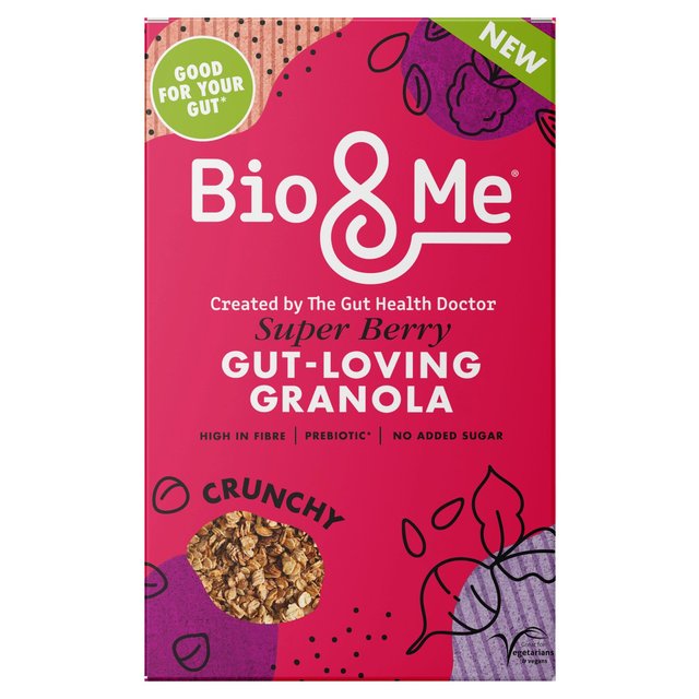 Bio&Me Super Berry Gut-Loving Prebiotic Granola Cereals M&S Default Title  