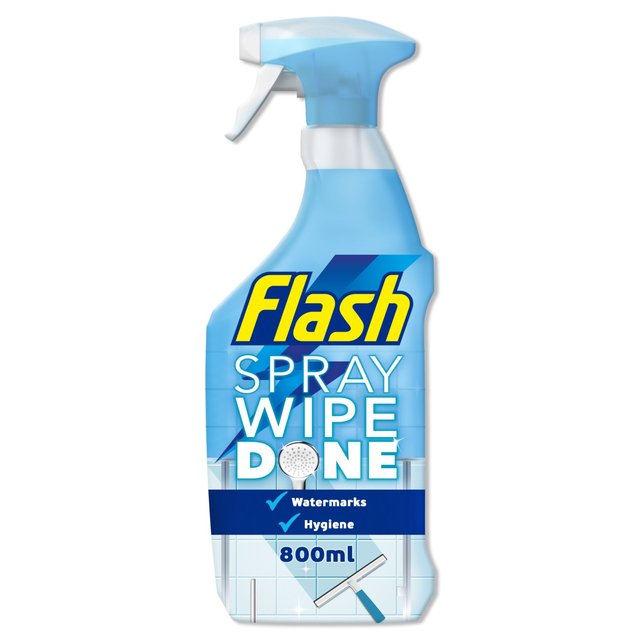 Flash Spray Wipe Done - Shower