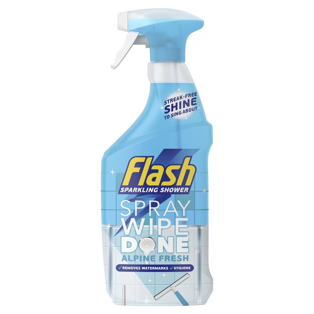 Flash Spray Wipe Done - Shower