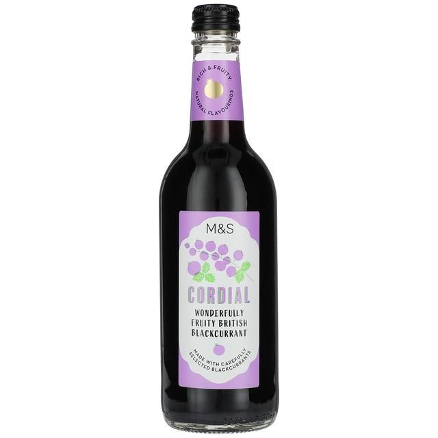 M&S Blackcurrant Cordial Squash & Cordial M&S Default Title  