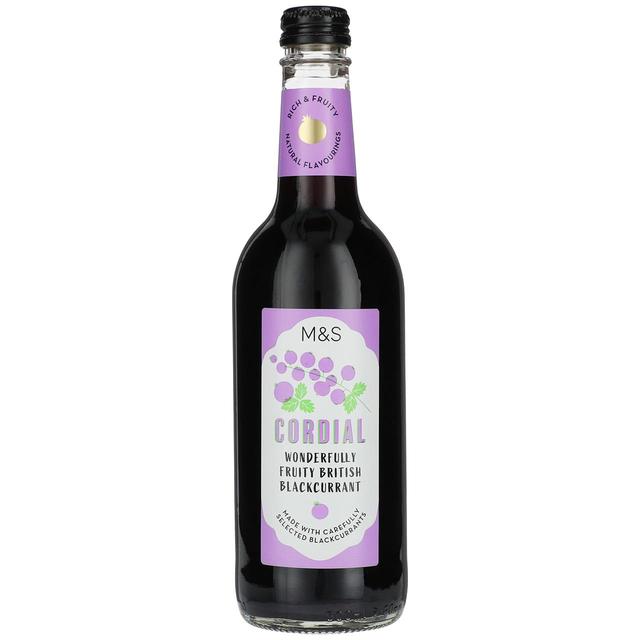 M&S Blackcurrant Cordial