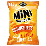 Jacob's Mini Cheddars Crunchlets Tangy Cheddar GOODS M&S   